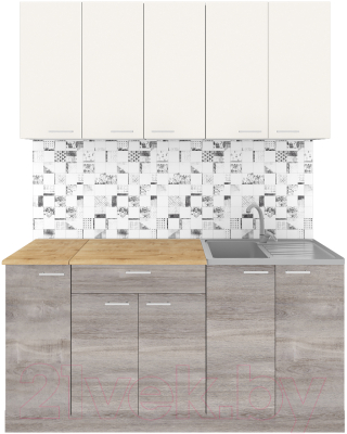 Кухонный гарнитур Агута Альфа 1.5 - фото