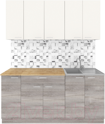 Кухонный гарнитур Агута Альфа 1.7 - фото