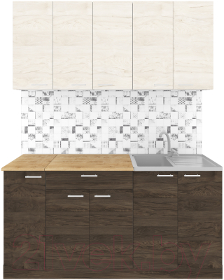 Кухонный гарнитур Агута Альфа 1.5 - фото