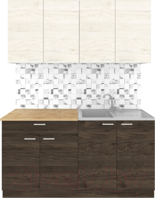 Кухонный гарнитур Агута Альфа 1.6 - фото