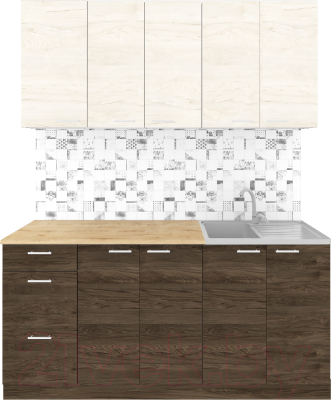 Кухонный гарнитур Агута Альфа 1.6/60 - фото