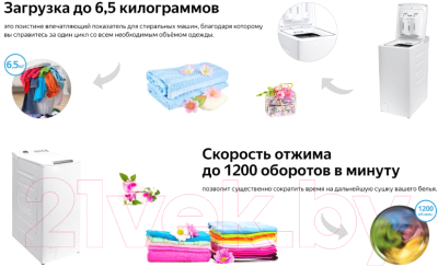 Стиральная машина Weissgauff WM 40265 T