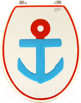 Сиденье для унитаза Primanova Aqua D-17962 - фото