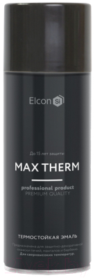 Эмаль Elcon Термостойкая до 400C - фото