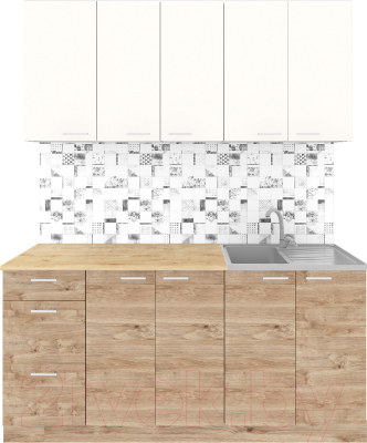 Кухонный гарнитур Агута Альфа 1.6/60 - фото