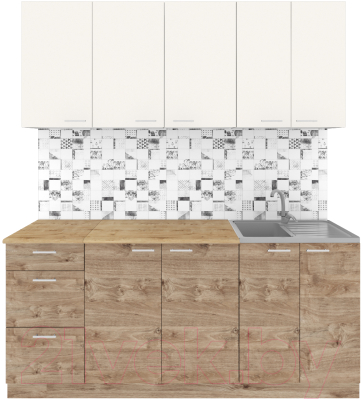 Кухонный гарнитур Агута Альфа 1.8 - фото