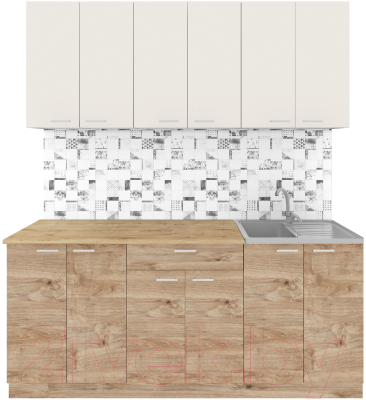 Кухонный гарнитур Агута Альфа 1.8/60 - фото