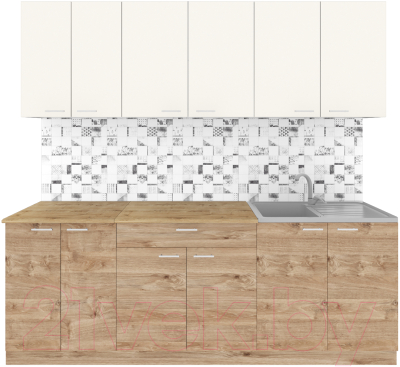 Кухонный гарнитур Агута Альфа 2.2 - фото