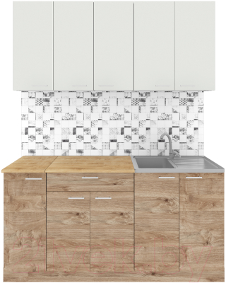 Кухонный гарнитур Агута Альфа 1.5 - фото