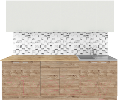 Кухонный гарнитур Агута Альфа 2.4 - фото