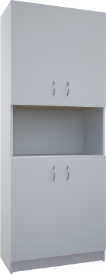 Стеллаж МДК СЛШ4 широкий с 4 дверьми и полками 780x386x2000 - фото