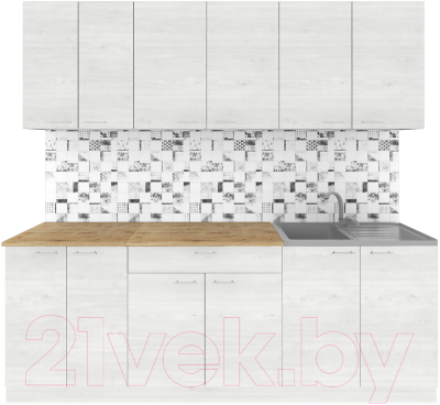 Кухонный гарнитур Агута Альфа 2.2 - фото