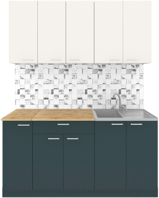 Кухонный гарнитур Агута Альфа 1.5 - фото