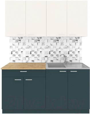 Кухонный гарнитур Агута Альфа 1.6 - фото