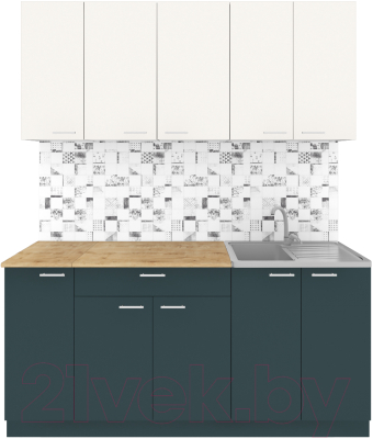 Кухонный гарнитур Агута Альфа 1.7 - фото