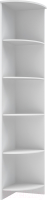 Стеллаж МДК СУ1 угловой 370x370x2000 (белый) - фото