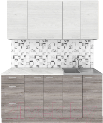 Кухонный гарнитур Агута Альфа 1.6/60 - фото