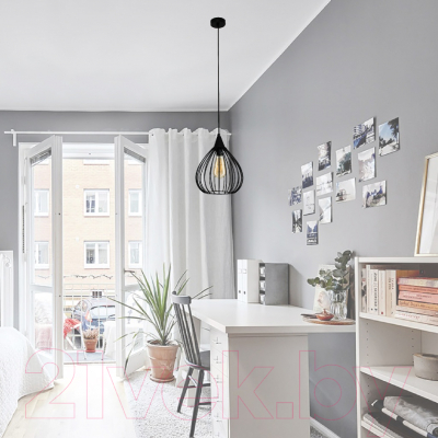 Потолочный светильник Элетех Лукас 211 НСБ 01-60-148 / 1005404557 (черный муар)