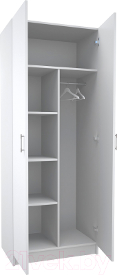 Шкаф МДК СК2 2-х створчатый 1980x800x490 (белый)