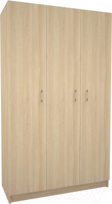 Шкаф МДК СК3 3-х створчатый 1980x1200x490 (дуб млечный) - фото