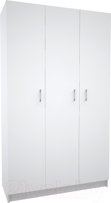 Шкаф МДК СК3 3-х створчатый 1980x1200x490 (белый) - фото