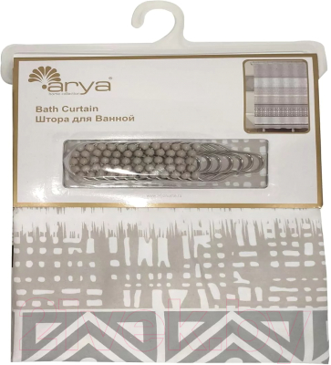 Шторка-занавеска для ванны Arya Cindy / 8680943100443