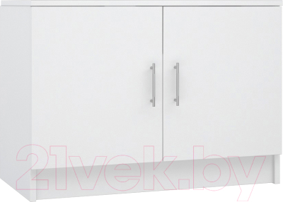 Тумба МДК ПРТ2 широкая 550x800x400 (белый) - фото