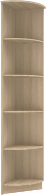 Стеллаж МДК ПРСУ угловой 2020x400x400 (дуб млечный) - фото