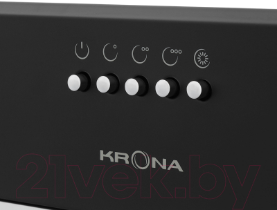 Вытяжка скрытая Krona Adel 600 Black Pb / КА-00002587