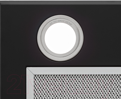 Вытяжка скрытая Krona Adel 600 Black Pb / КА-00002587