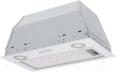 Вытяжка скрытая Krona Adel 600 White Pb / КА-00002357 - фото