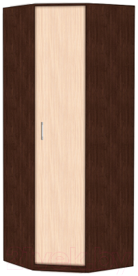 Шкаф МДК ГШУ угловой 2120x720x720 (венге/дуб млечный) - фото