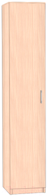 Шкаф-пенал МДК ГШБ бельевой 2120x400x450 - фото