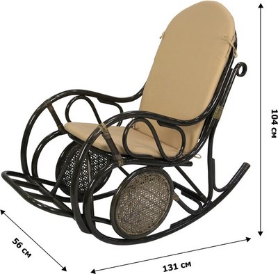 Кресло-качалка Garden Story Маргонда Сантьяго / CV-SB10