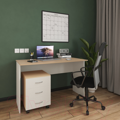 Письменный стол ГМЦ СП12 (дуб сонома/белый)