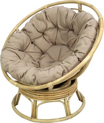 Кресло-качалка Garden Story Папасан Roker D100 вращающееся / CV-18H - фото