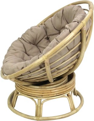 Кресло-качалка Garden Story Папасан Roker D100 вращающееся / CV-18H
