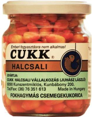 Насадка рыболовная CUKK Кукуруза сладкая Чеснок / 4854 - фото