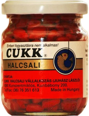 Насадка рыболовная CUKK Кукуруза крупная Клубника / 4887 - фото