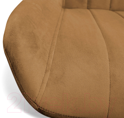 Стул барный Sheffilton SHT-ST37/S66-1 (горчичный/черный муар)