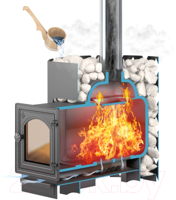 Печь-каменка Этна Стандарт 24 (ДТ-4С)