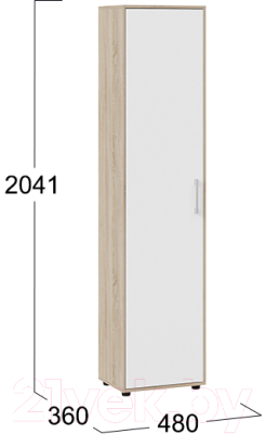 Шкаф-пенал ТриЯ Витра тип 1