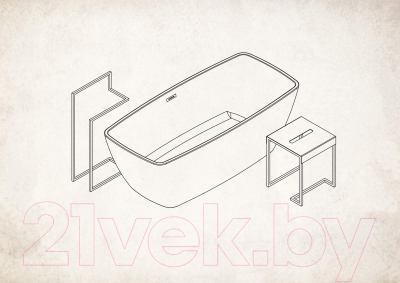 Держатель для полотенца Deante Mokko ADM N622