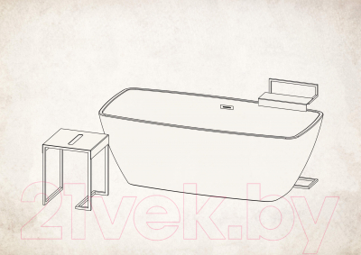 Полка для полотенца Deante Mokko ADM N632