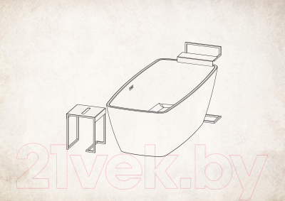 Полка для полотенца Deante Mokko ADM N632