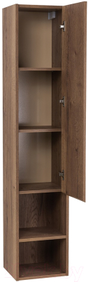 Шкаф-пенал для ванной BelBagno KRAFT-1600-1A-SC-RT-L