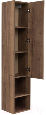 Шкаф-пенал для ванной BelBagno KRAFT-1600-1A-SC-RT-L