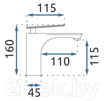Смеситель REA B2035