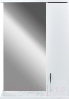 Шкаф с зеркалом для ванной Doratiz Эко 45 R / 2712.532 - фото