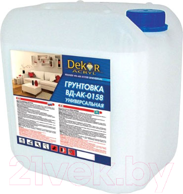 Грунтовка Dekor ВД-АК-0158 Проникающая - фото